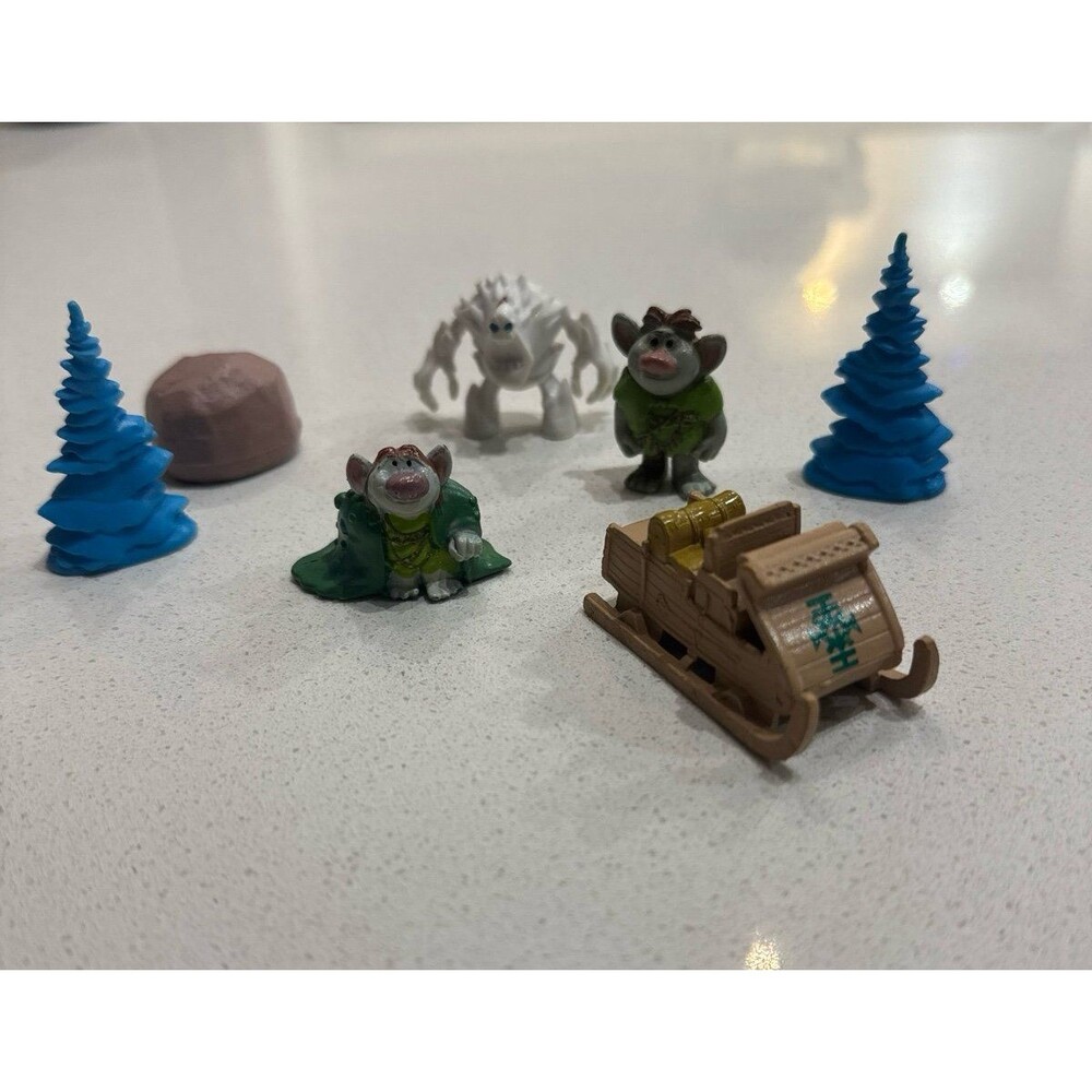 Disney Frozen Assorted Playset Action Mini Figures Set Of 7
